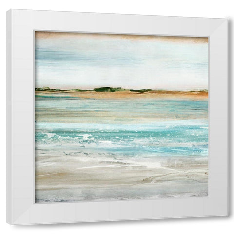 Retrospective I  White Modern Wood Framed Art Print by Isabelle Z