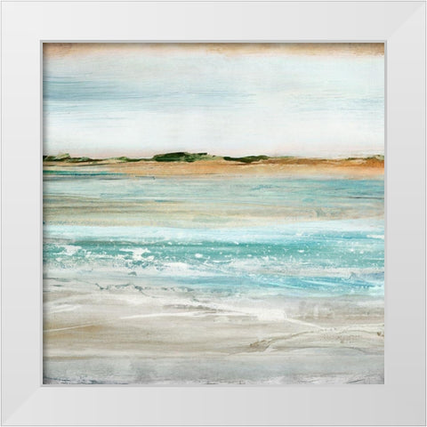 Retrospective I  White Modern Wood Framed Art Print by Isabelle Z