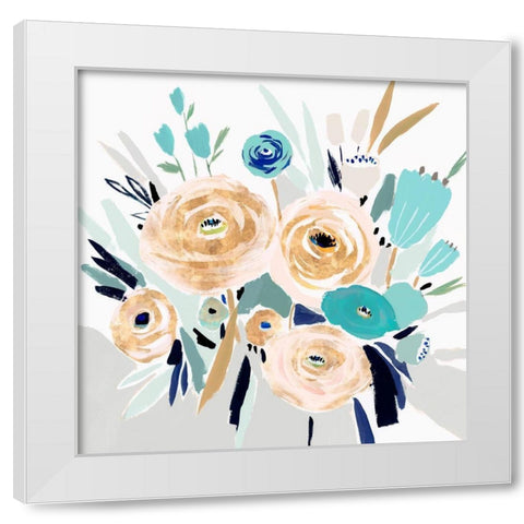 Sweet Mary I  White Modern Wood Framed Art Print by Isabelle Z