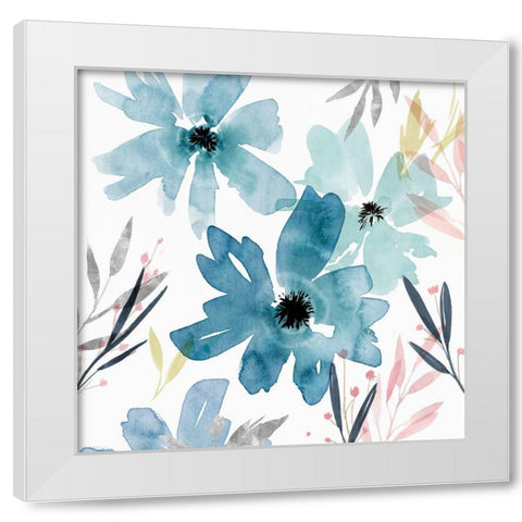 Fresh Scent I  White Modern Wood Framed Art Print by Isabelle Z