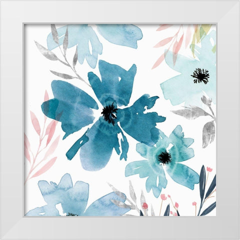 Fresh Scent II  White Modern Wood Framed Art Print by Isabelle Z