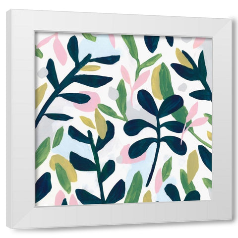 Into the Forest I  White Modern Wood Framed Art Print by Isabelle Z