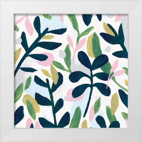 Into the Forest I  White Modern Wood Framed Art Print by Isabelle Z