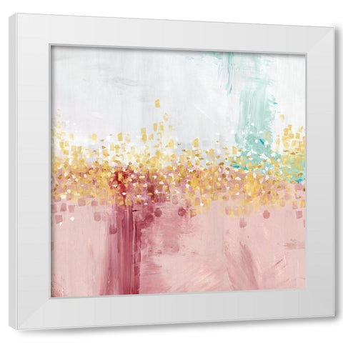 Mustnt Hurry I White Modern Wood Framed Art Print by Isabelle Z