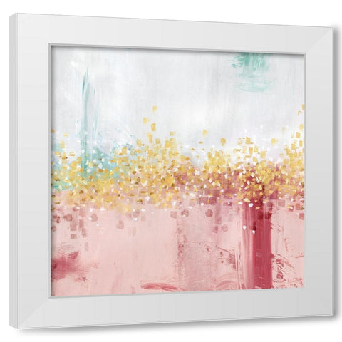 Mustnt Hurry II White Modern Wood Framed Art Print by Isabelle Z
