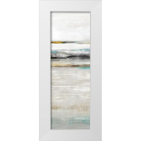 Quiet Evening II  White Modern Wood Framed Art Print by Isabelle Z