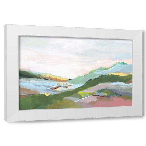 Highland I  White Modern Wood Framed Art Print by Isabelle Z