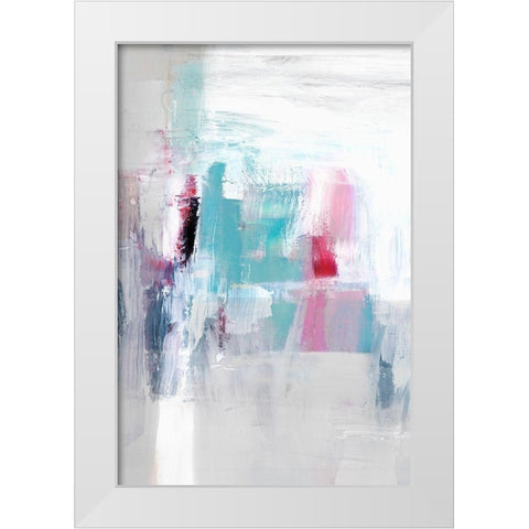 Daydreaming II  White Modern Wood Framed Art Print by Isabelle Z