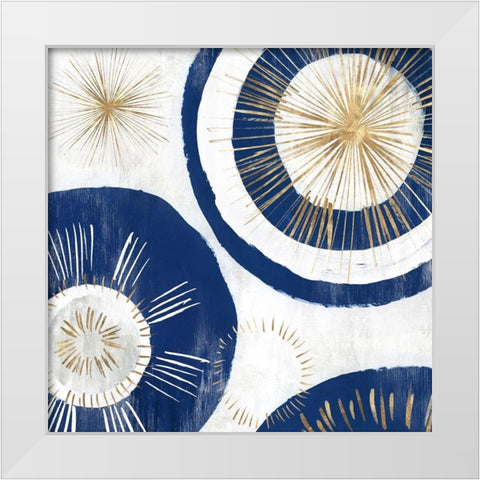 Circumference II  White Modern Wood Framed Art Print by Isabelle Z