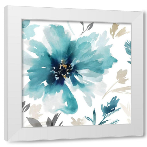 Finesse I  White Modern Wood Framed Art Print by Isabelle Z