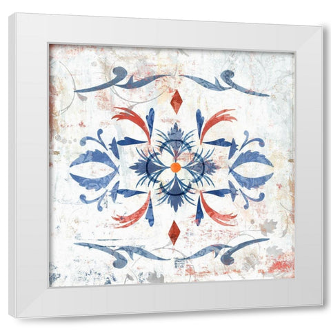Echos I  White Modern Wood Framed Art Print by Isabelle Z