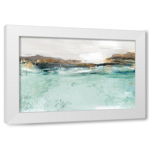 Betamax I  White Modern Wood Framed Art Print by Isabelle Z