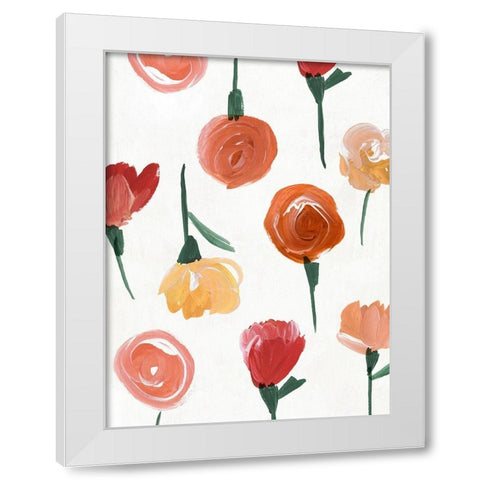 Elliot I  White Modern Wood Framed Art Print by Isabelle Z