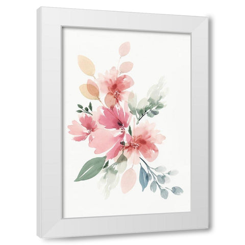Dream Girl I  White Modern Wood Framed Art Print by Isabelle Z