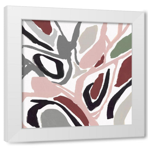 Lusting I  White Modern Wood Framed Art Print by Isabelle Z
