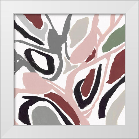 Lusting I  White Modern Wood Framed Art Print by Isabelle Z