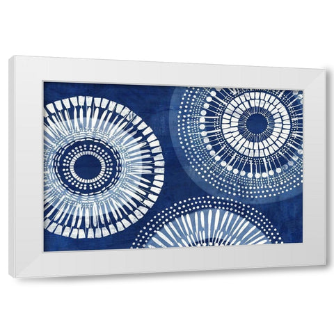 Adelle I  White Modern Wood Framed Art Print by Isabelle Z