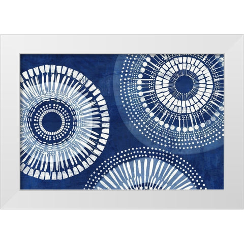 Adelle I  White Modern Wood Framed Art Print by Isabelle Z