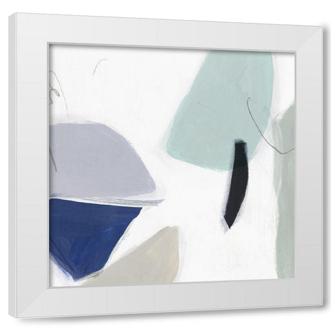 August Eve II  White Modern Wood Framed Art Print by Isabelle Z