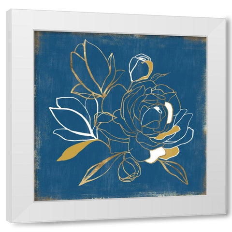 Callaia I  White Modern Wood Framed Art Print by Isabelle Z