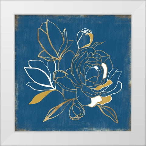 Callaia I  White Modern Wood Framed Art Print by Isabelle Z