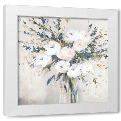 Ever Ours I White Modern Wood Framed Art Print by Isabelle Z