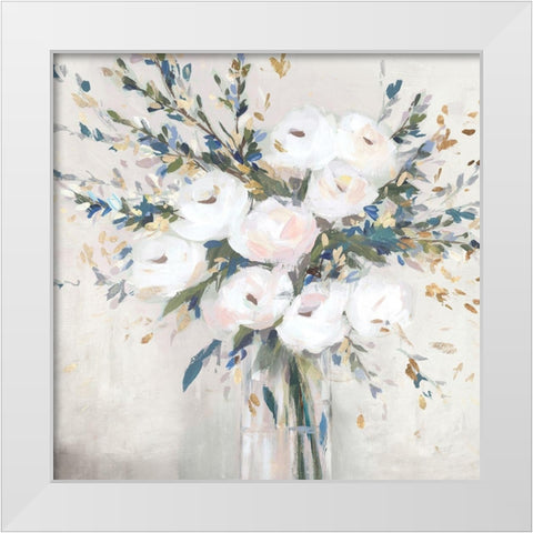 Ever Ours I White Modern Wood Framed Art Print by Isabelle Z