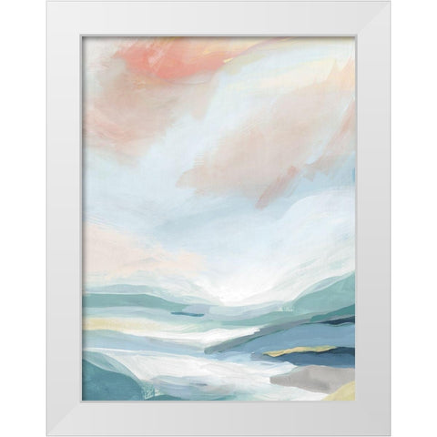 Sweetness II   White Modern Wood Framed Art Print by Isabelle Z