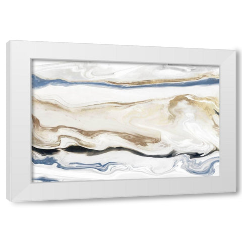 Synthesis I  White Modern Wood Framed Art Print by Isabelle Z