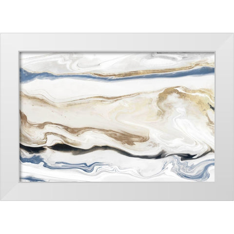Synthesis I  White Modern Wood Framed Art Print by Isabelle Z