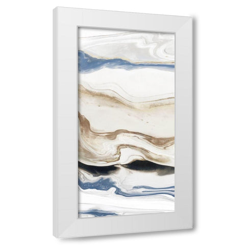 Synthesis II   White Modern Wood Framed Art Print by Isabelle Z