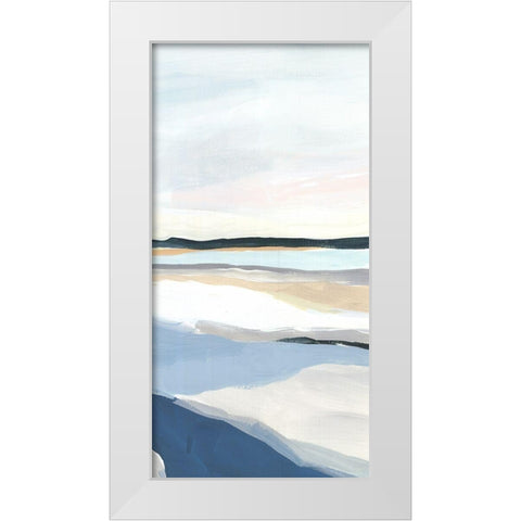 Seaside Day IV White Modern Wood Framed Art Print by Isabelle Z
