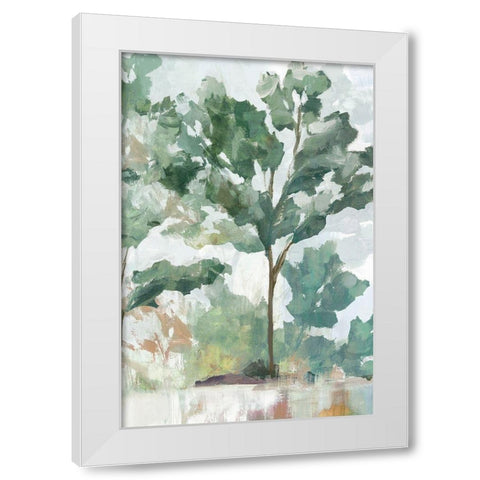 Soundless Beauty II  White Modern Wood Framed Art Print by Isabelle Z