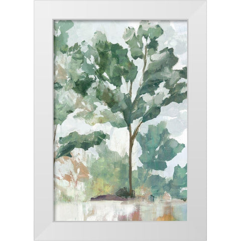 Soundless Beauty II  White Modern Wood Framed Art Print by Isabelle Z