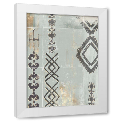 Gilded Ornate II White Modern Wood Framed Art Print by Isabelle Z