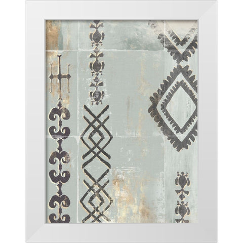 Gilded Ornate II White Modern Wood Framed Art Print by Isabelle Z