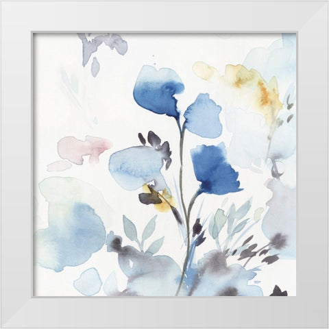 Grateful Minds I  White Modern Wood Framed Art Print by Isabelle Z