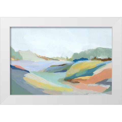 Return to Nature I  White Modern Wood Framed Art Print by Isabelle Z