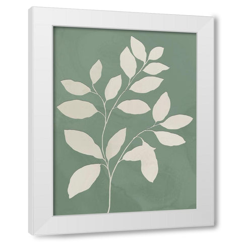 Perfect Simplicity I White Modern Wood Framed Art Print by Isabelle Z