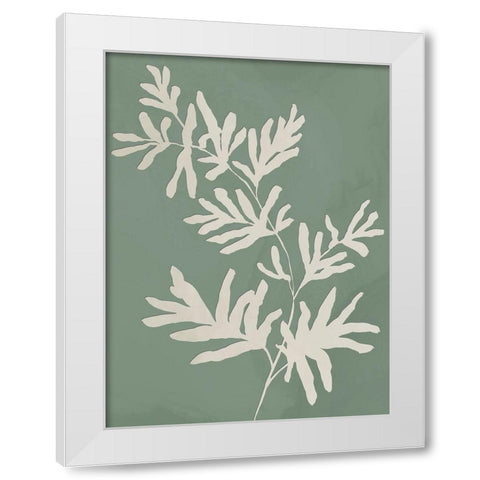 Perfect Simplicity II White Modern Wood Framed Art Print by Isabelle Z