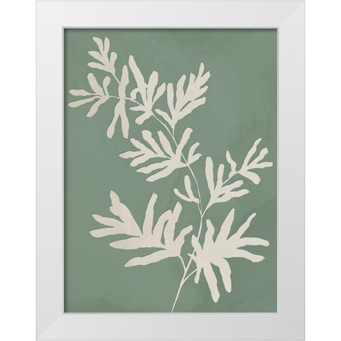 Perfect Simplicity II White Modern Wood Framed Art Print by Isabelle Z