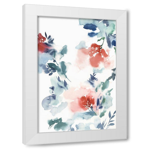 Beauty Dance II White Modern Wood Framed Art Print by Isabelle Z