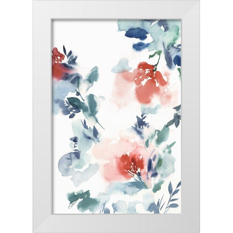Beauty Dance II White Modern Wood Framed Art Print by Isabelle Z