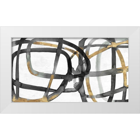 Many Ways I White Modern Wood Framed Art Print by Isabelle Z