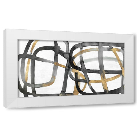 Many Ways II White Modern Wood Framed Art Print by Isabelle Z