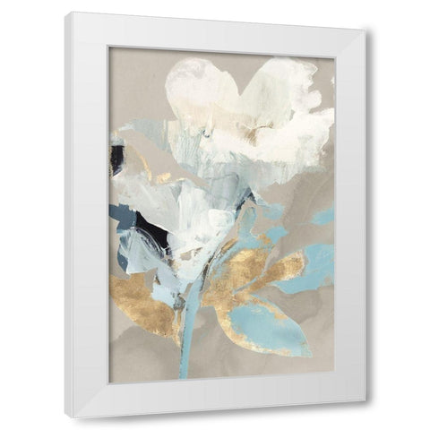 Authentic Beauty I White Modern Wood Framed Art Print by Isabelle Z