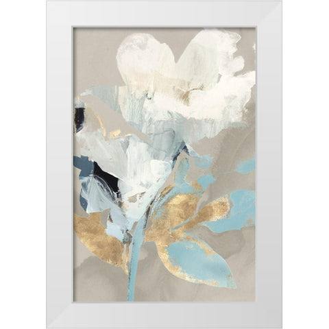 Authentic Beauty I White Modern Wood Framed Art Print by Isabelle Z
