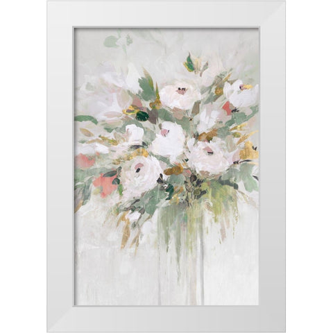 For Princess White Modern Wood Framed Art Print by Isabelle Z