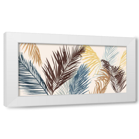 Hawaiian Breeze I  White Modern Wood Framed Art Print by Isabelle Z