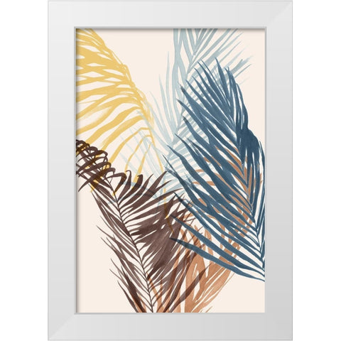 Hawaiian Breeze III  White Modern Wood Framed Art Print by Isabelle Z